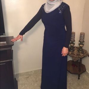 NAVY DRESS WORN ONCE